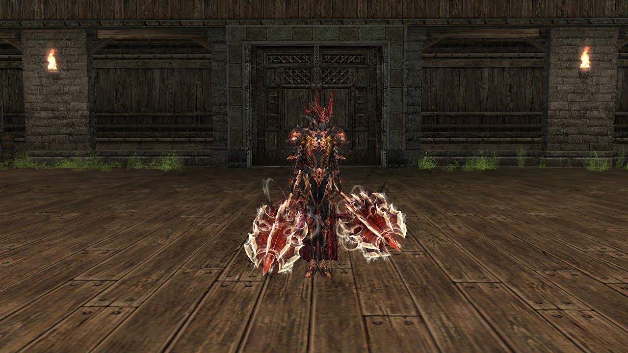 Lineage II - Full Set Immortal Weapons (Red, Yellow) [All Chronicles]