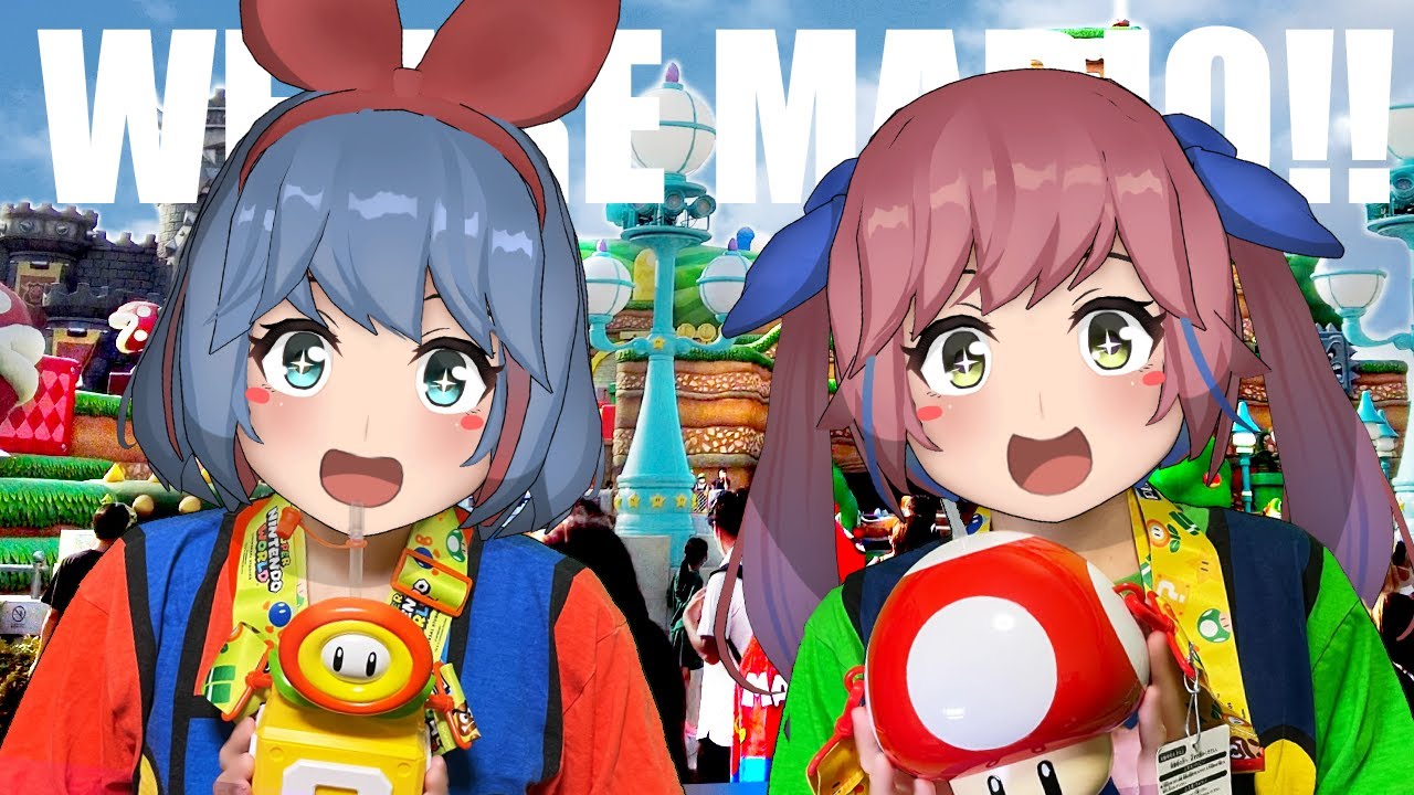 【USJ】姉妹でマリオの世界「スーパー・ニンテンドー・ワールド」に行ってみる！！！！