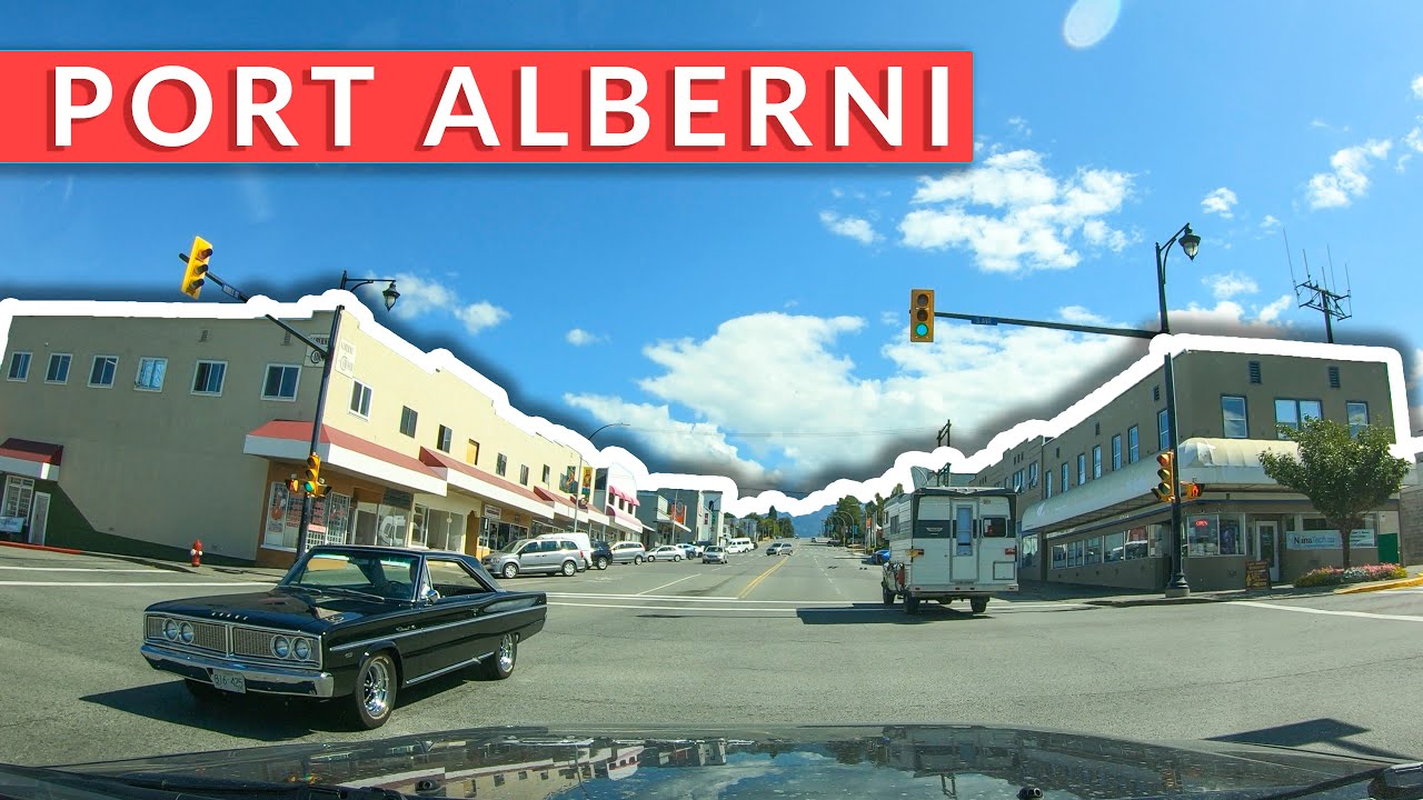 Port Alberni BC 4K Drive - British Columbia, Canada