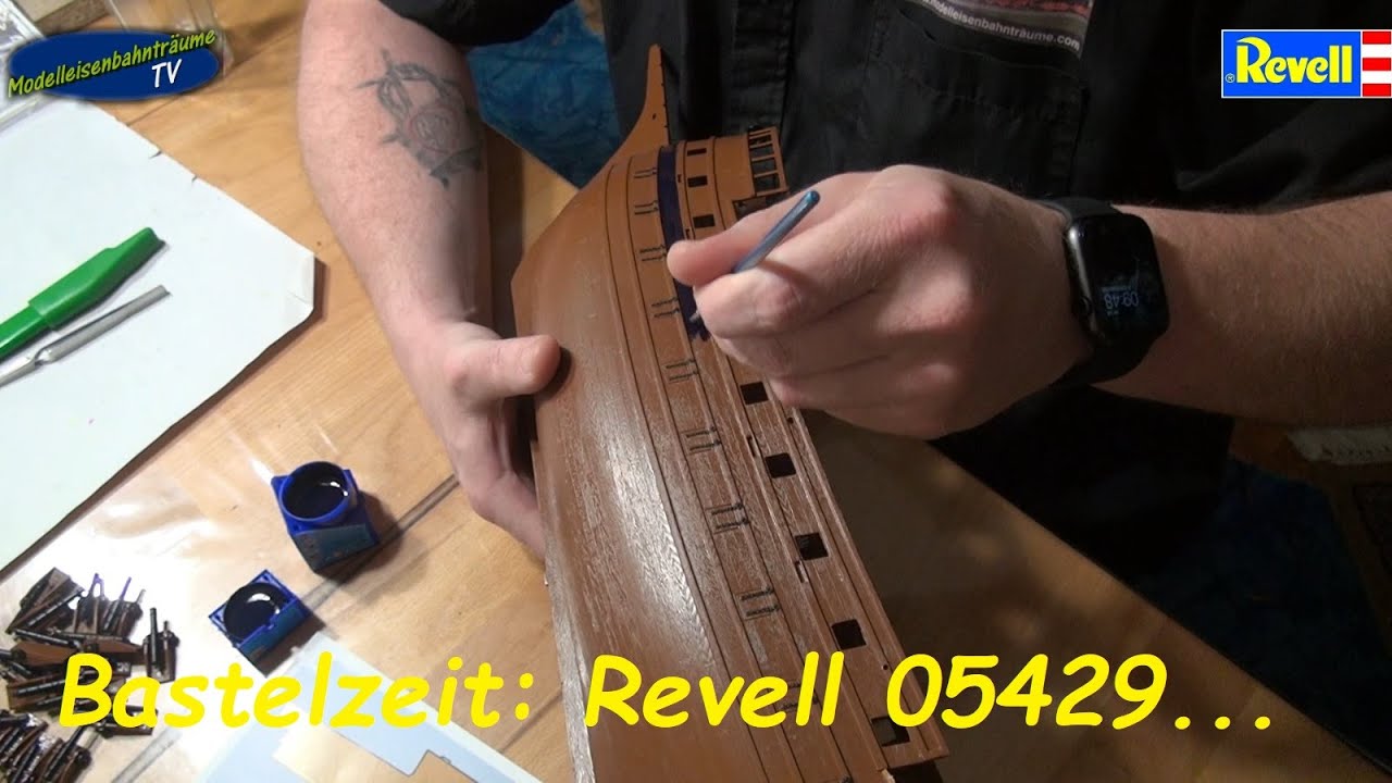 Bastelzeit: Revell 05429 English Man O&acute;War...