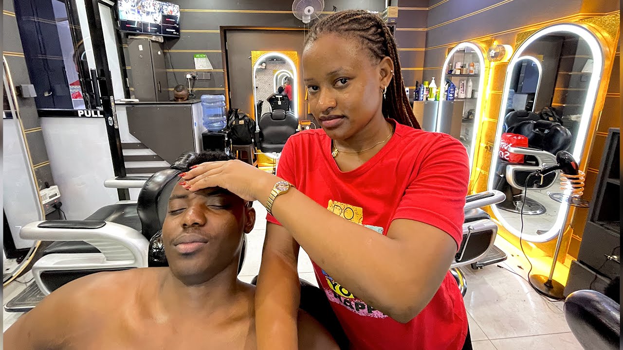 ASMR Barbershop: The Most Satisfying Wash, Scrub & Massage of Your Life