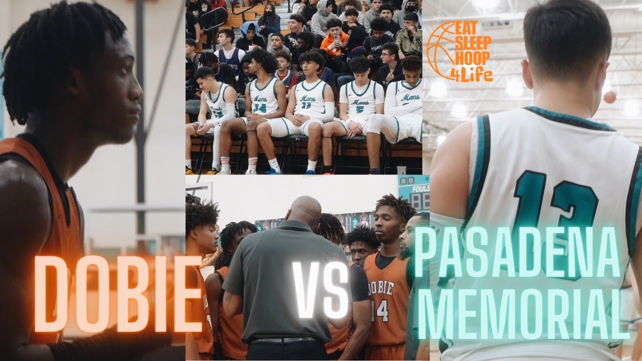 This Game Was a BATTLE!!  HOOP4LIFE GAME VLOG | Pasadena Memorial vs Dobie