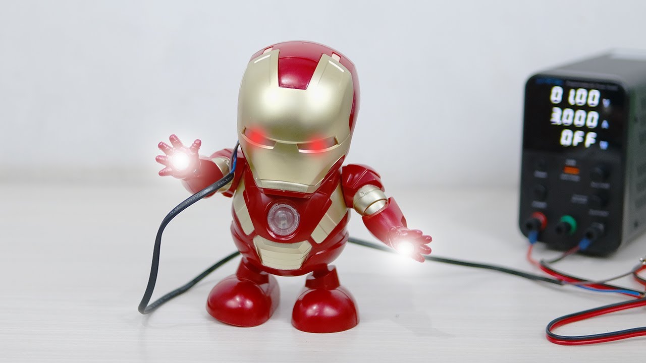 I Applied High VOLTAGE to IRON MAN Toy! TONY STARK I'm Sorry