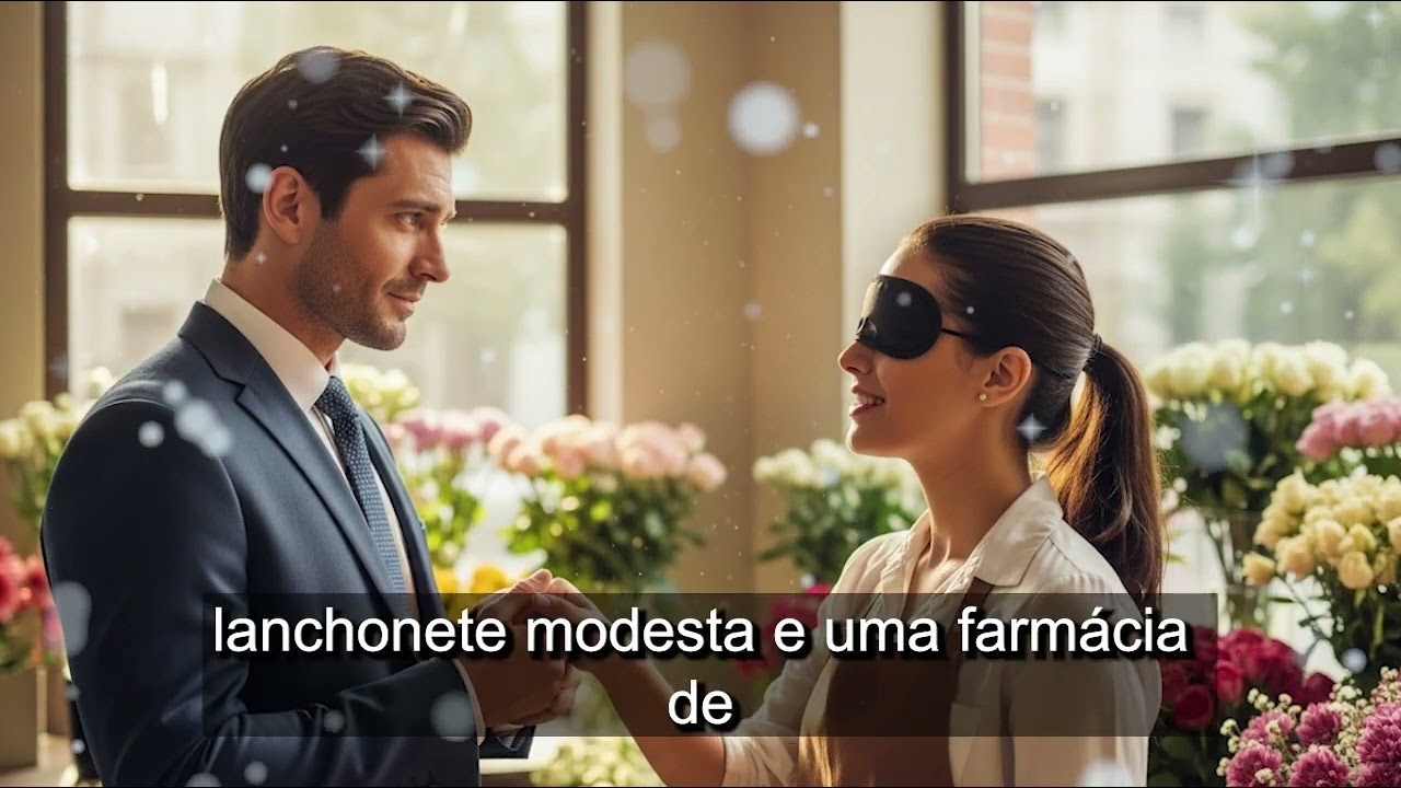 ELE, UM MILIONÁRIO FRIO E CALCULADOR    ATÉ CONHECER A FLORISTA CEGA E DESCOBRIR O AMOR VERDADE