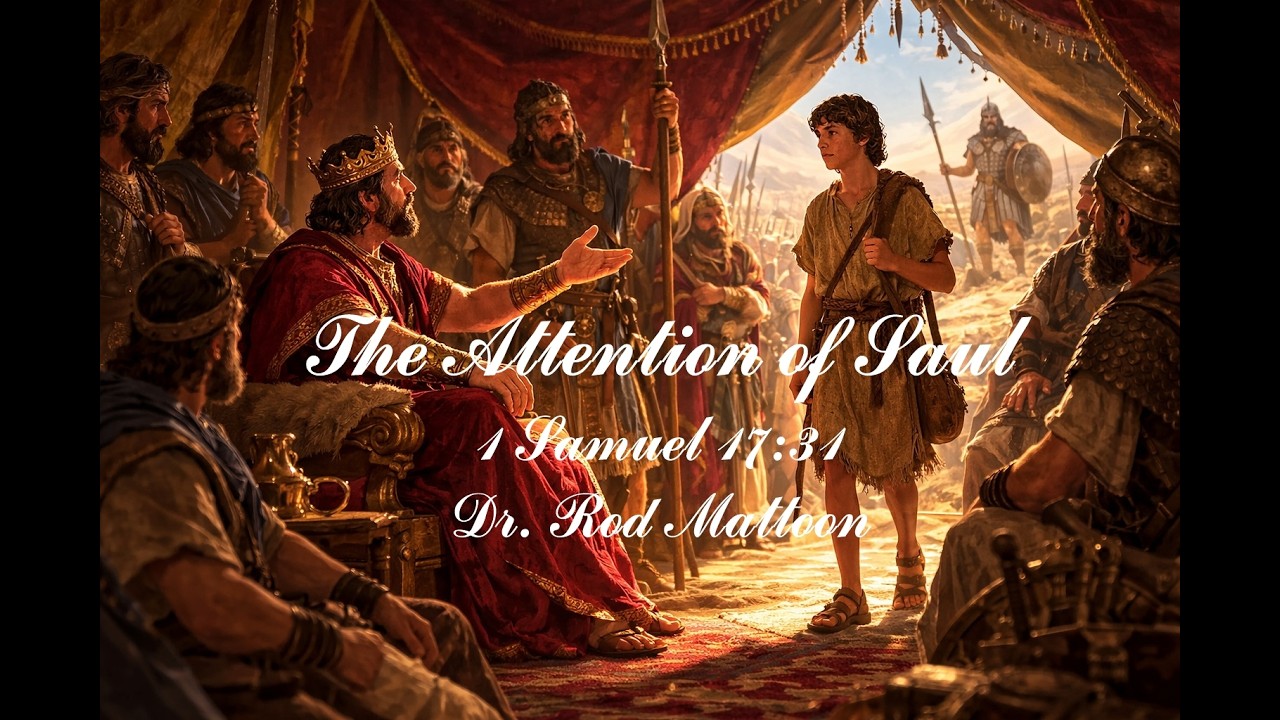 The Attention of Saul : Part One by Dr. Rod Mattoon