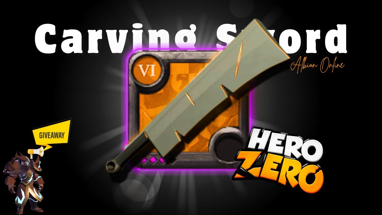 Zero to Hero | Where to Use Carving Sword in Albion Online