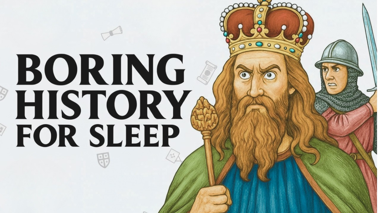 What It Was Like to Be King Edward III (England's Greatest King) | Boring History For Sleep