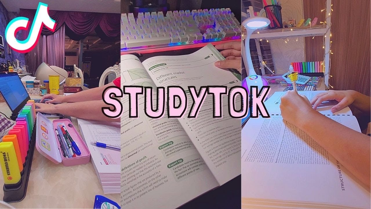Studytok Tiktok Compilation (Study Tips, Study Motivation)