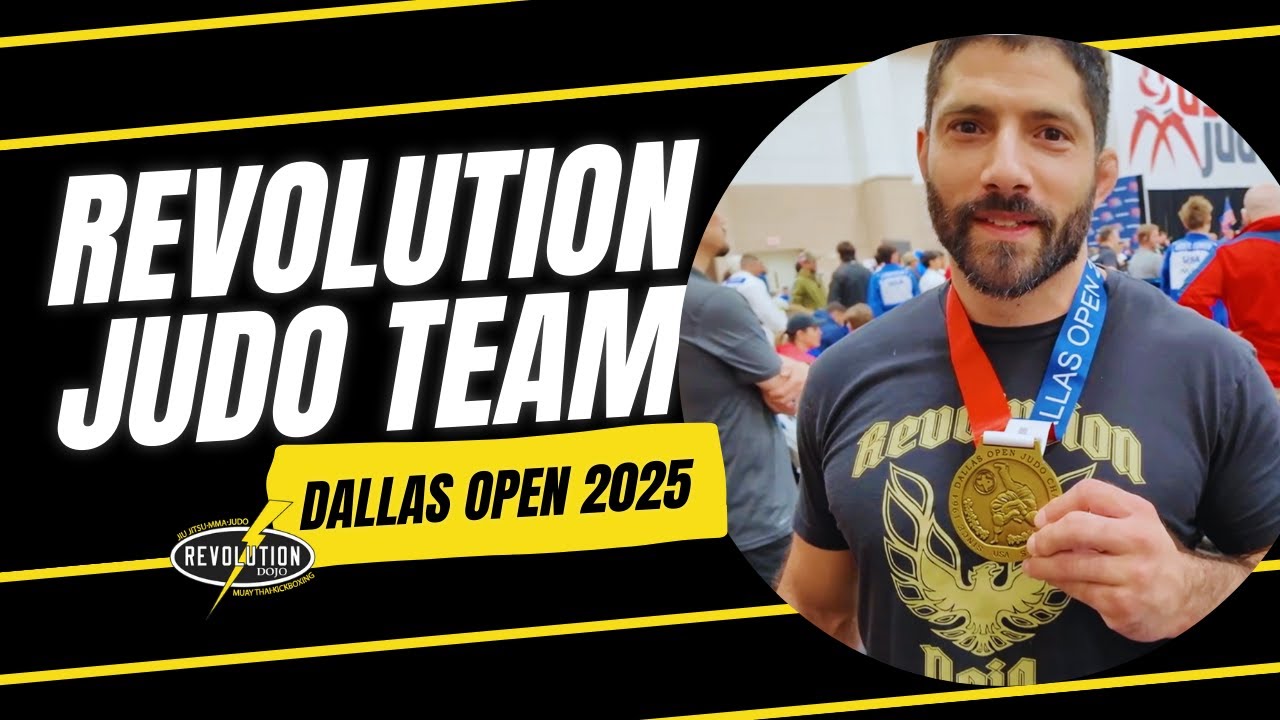 Revolution Dojo Judo Team at the Dallas Open 2025