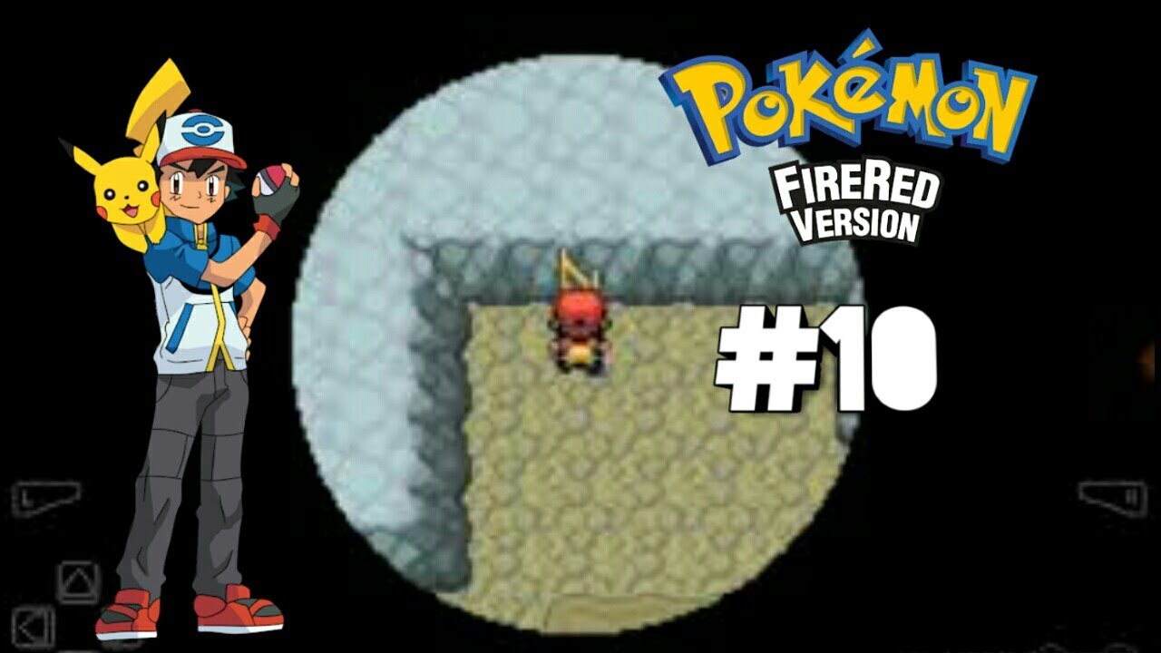 Walk through the Rock Tunnel from the Cerulean City to Lavender town -POKEMON FIRE RED#10