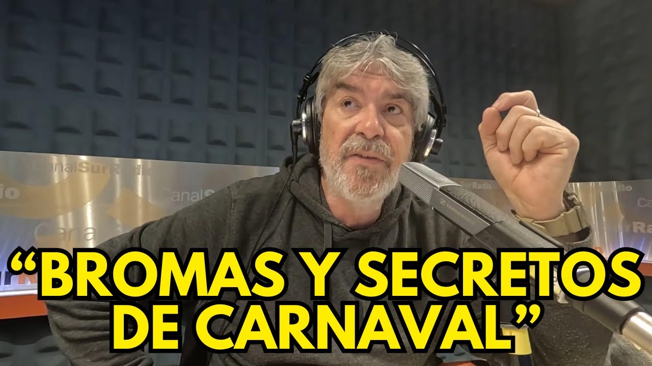 EL YUYU DESVELA BROMAS Y SECRETOS DEL CARNAVAL