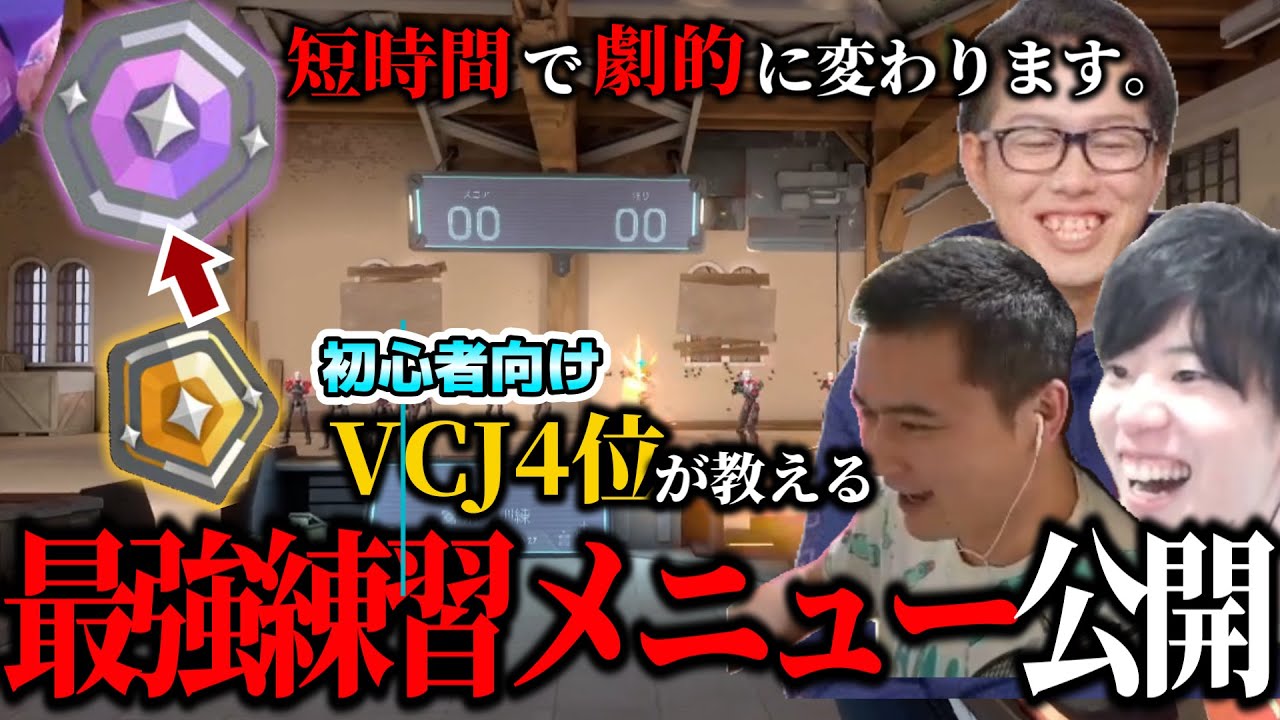 【3分間で別人】VCJ4位が教える、HSエイムを手に入れる練習方法を公開【2024/08/07】【加藤純一】