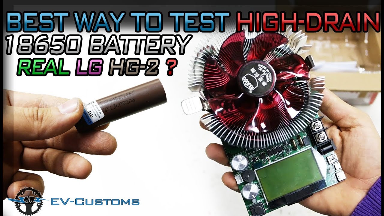 20A Variable DC Load Tester (Best Way to Test HIGH-DRAIN Lithium batteries)
