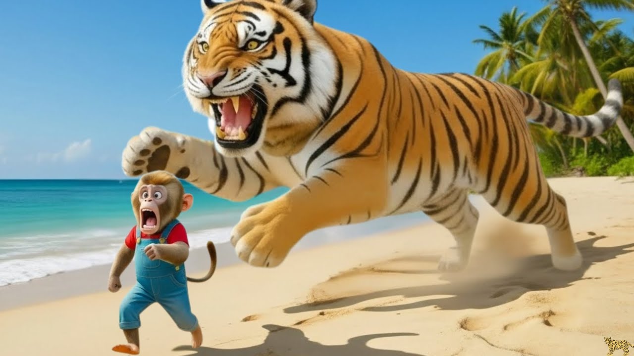 Desert Island Hell: A Monkey Kid Survives Hunger And Danger ( Part 2 )
