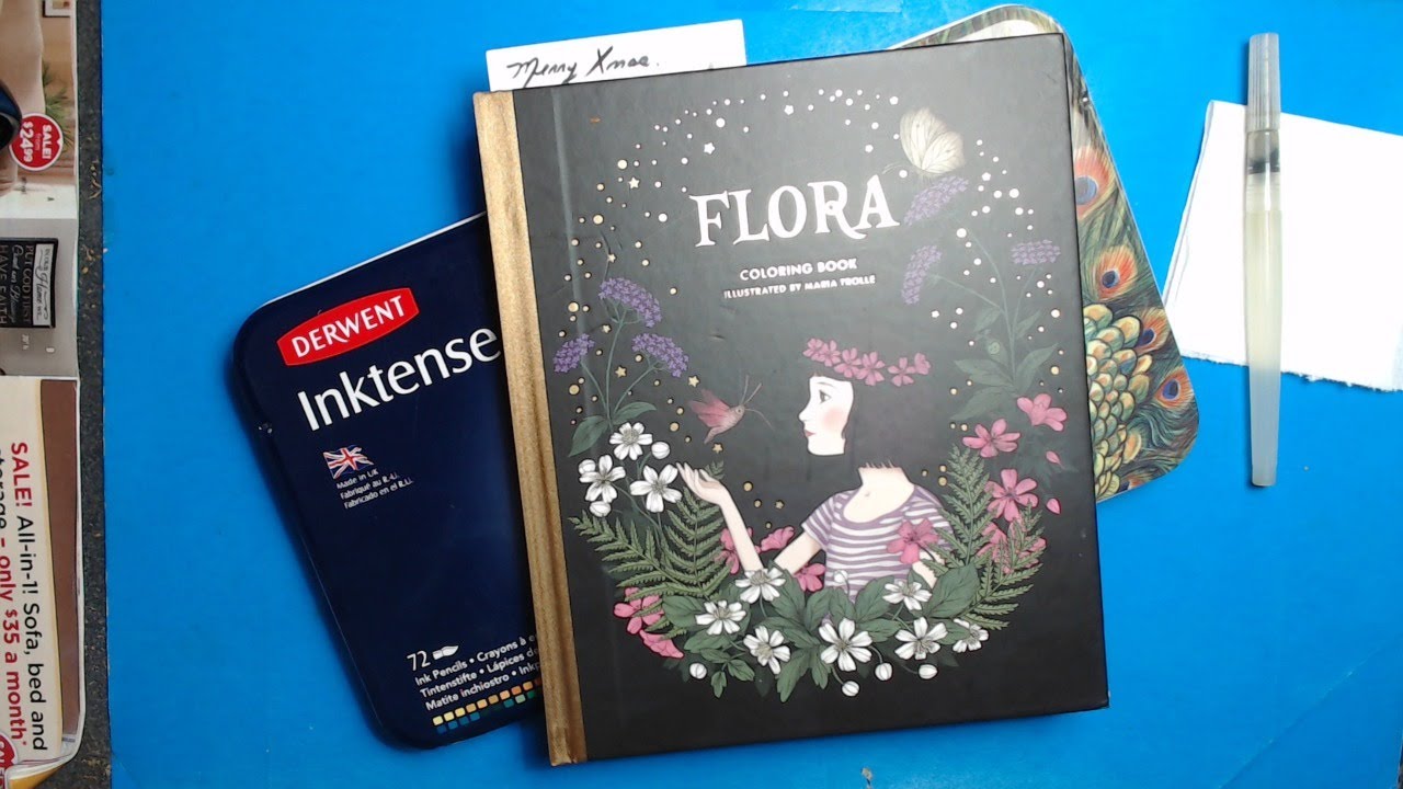 It MUST be a Coloring Sunday - Color and Chat w CLAldridgeArt - in Flora, Maria Trolle
