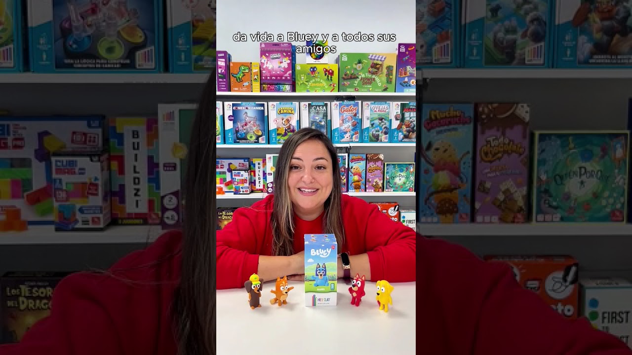 Haz tus propios personajes de Bluey con esta plastilina m&aacute;gica