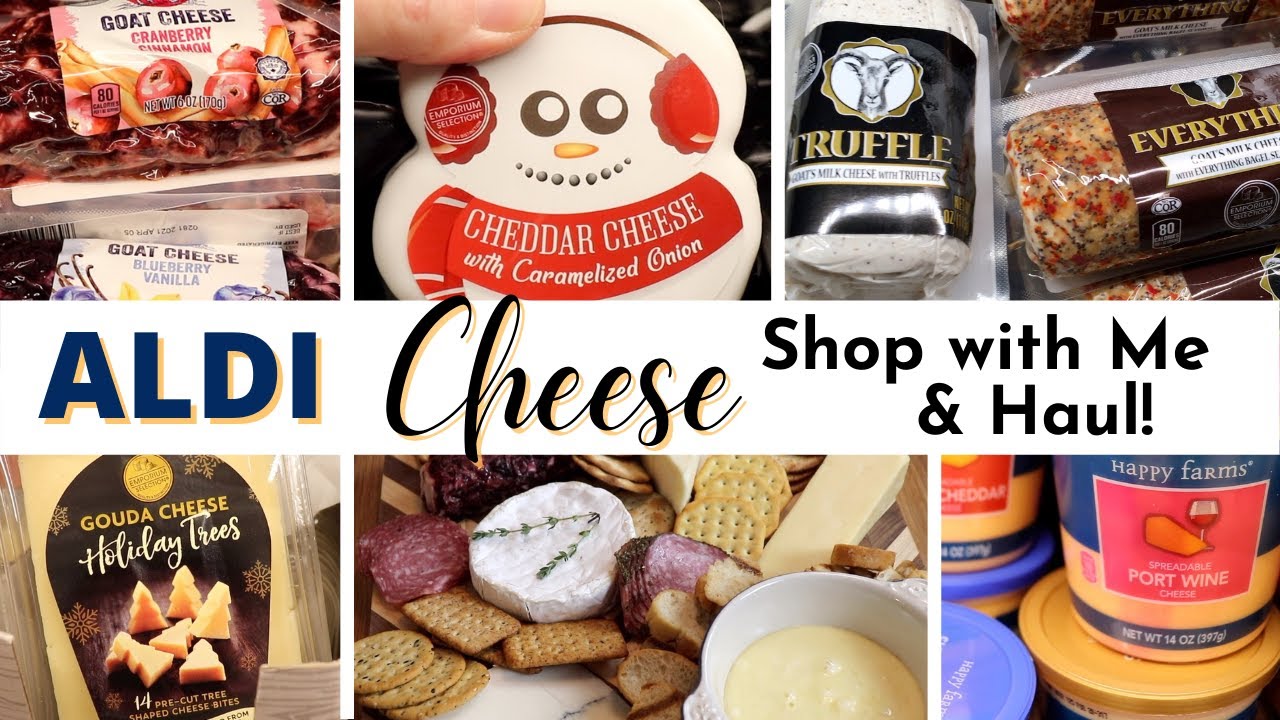 Aldi CHEESE Shop with Me & Haul!