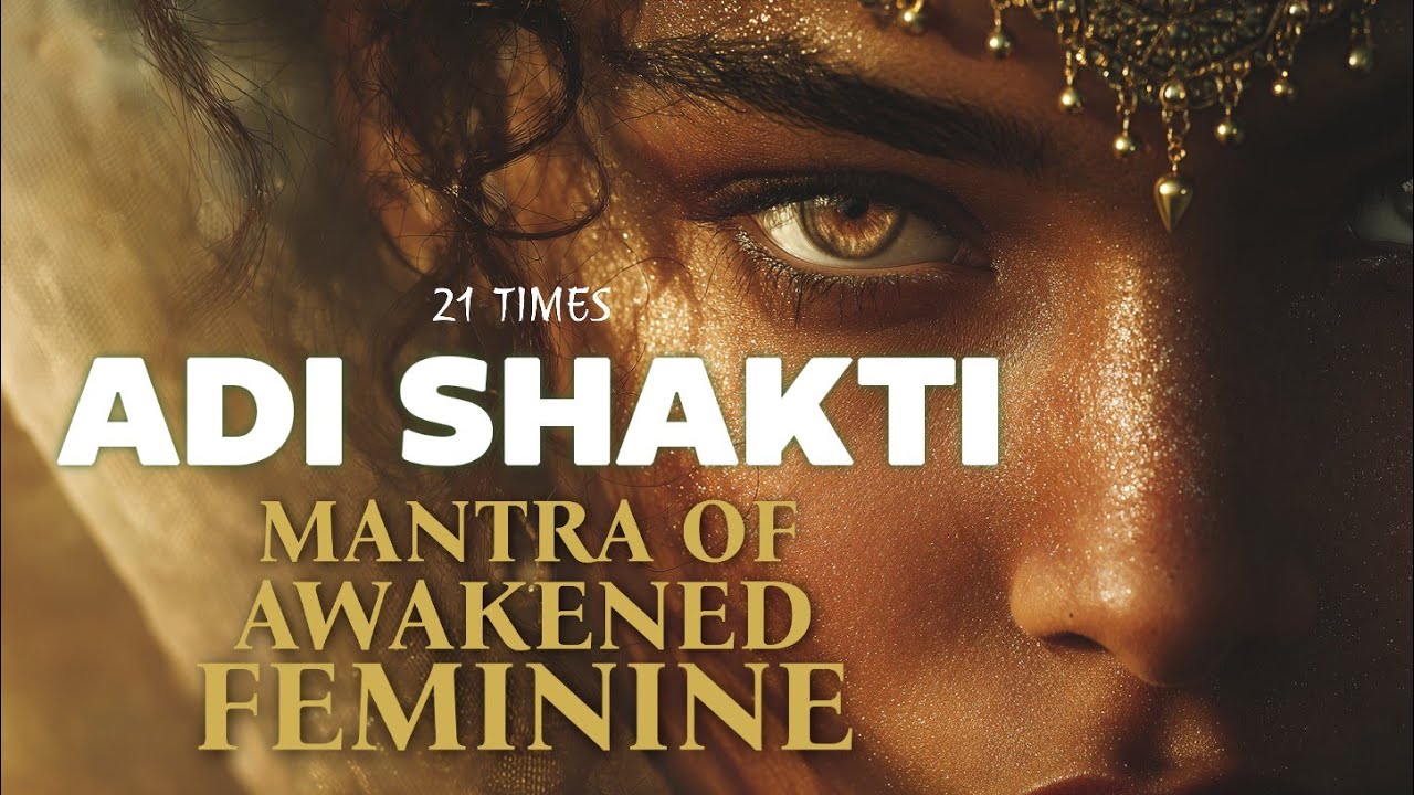 Adi Shakti Mantra [21 Times] 🌸 Kundalini Awakening & Devi Energy | Manifest Your Divine Femininity