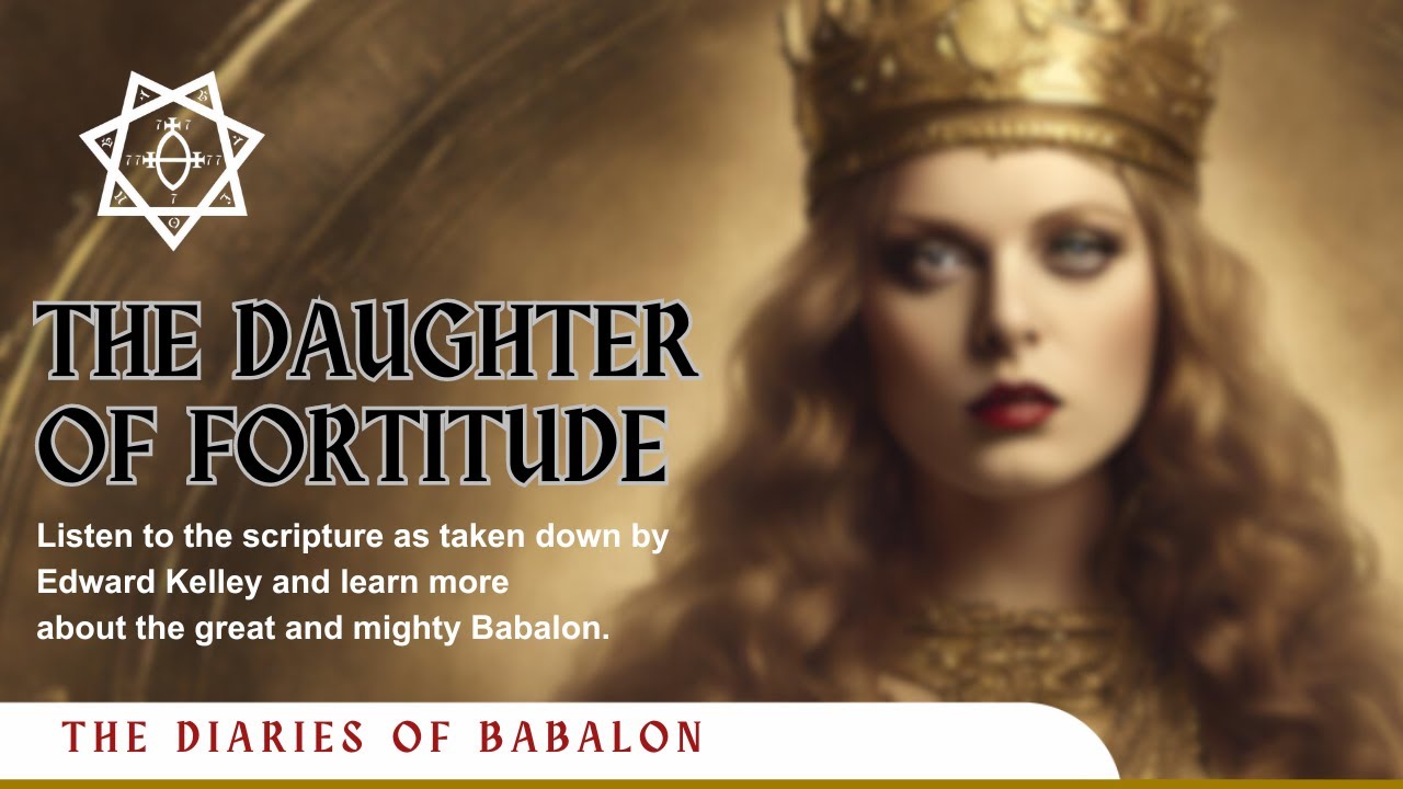 THE DAUGHTER OF FORTITUDE (received by Edward Kelley and Dr. John Dee) - Babalon (Aleister Crowley)