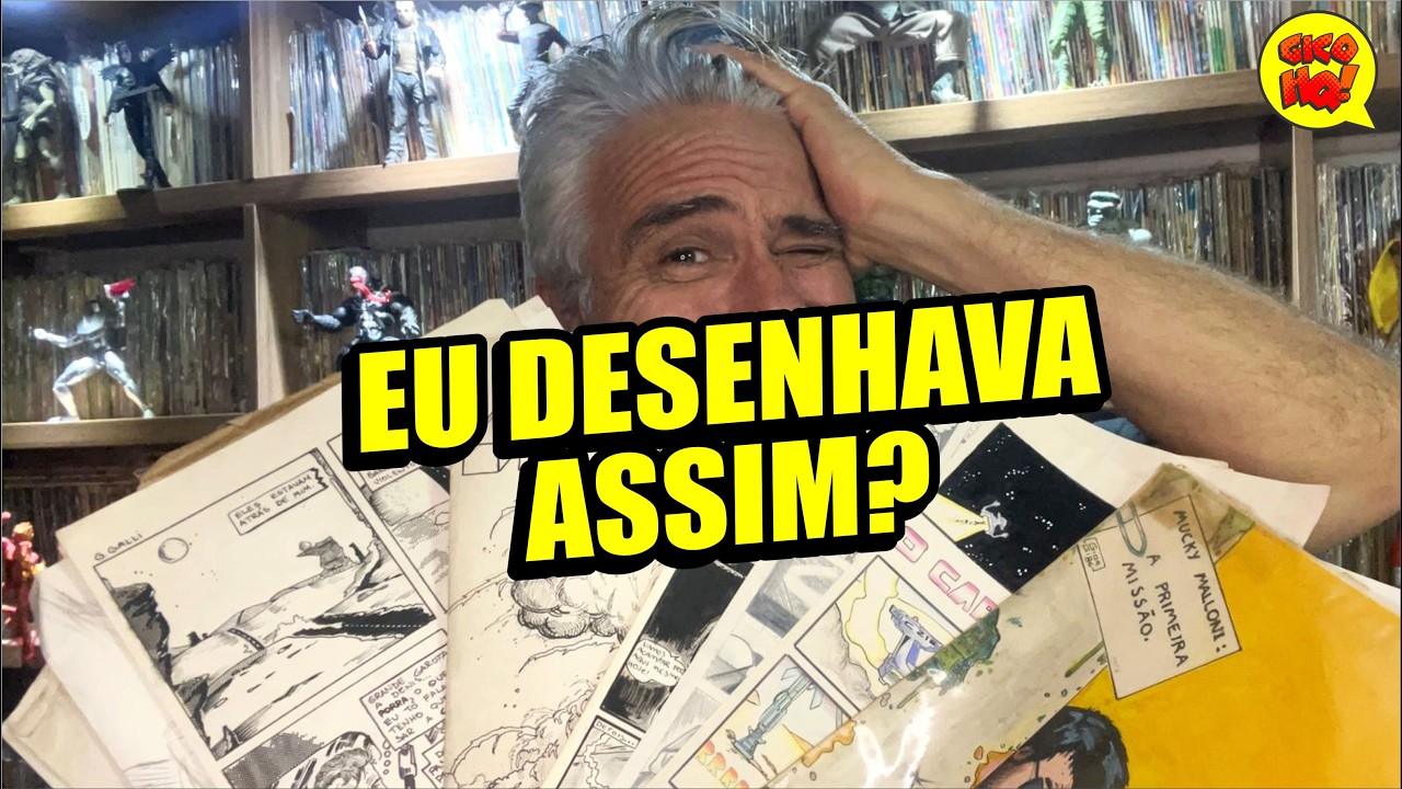 Meus Quadrinhos de ADOLESCENTE… Antes de Virar Profissional