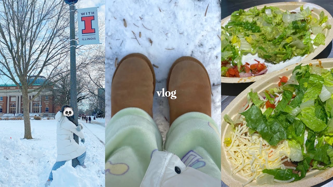 이 브이로그 참고하셔서 영하 40도에 개강하는일 없으시길요 | 미국 대학생 개강 VLOG
