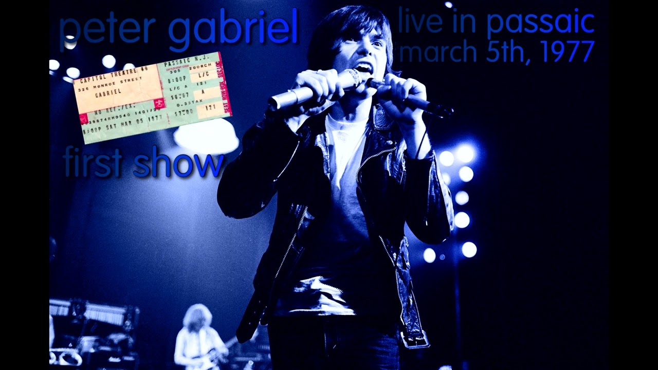 Peter Gabriel | Car Tour | Live In Passaic - March 5th, 1977