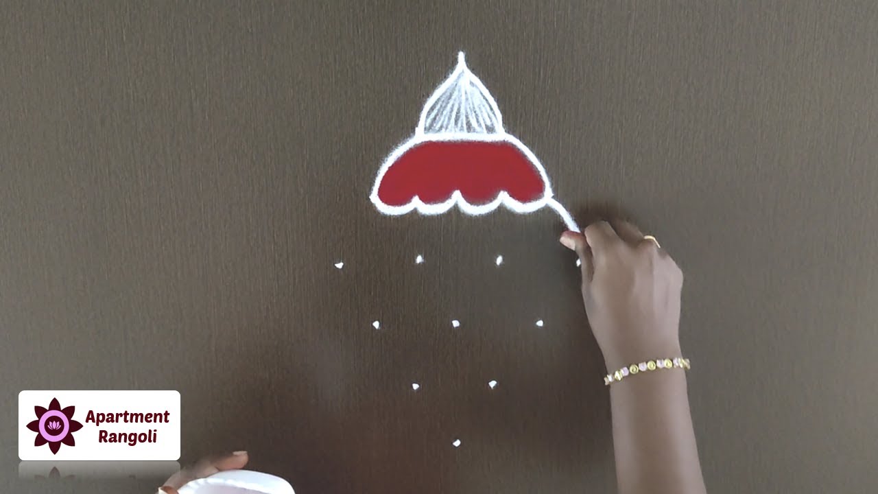 colorful sangu kolam | purattasi saturday rangoli | shanivara muggulu | saturday muggulu | rangoli