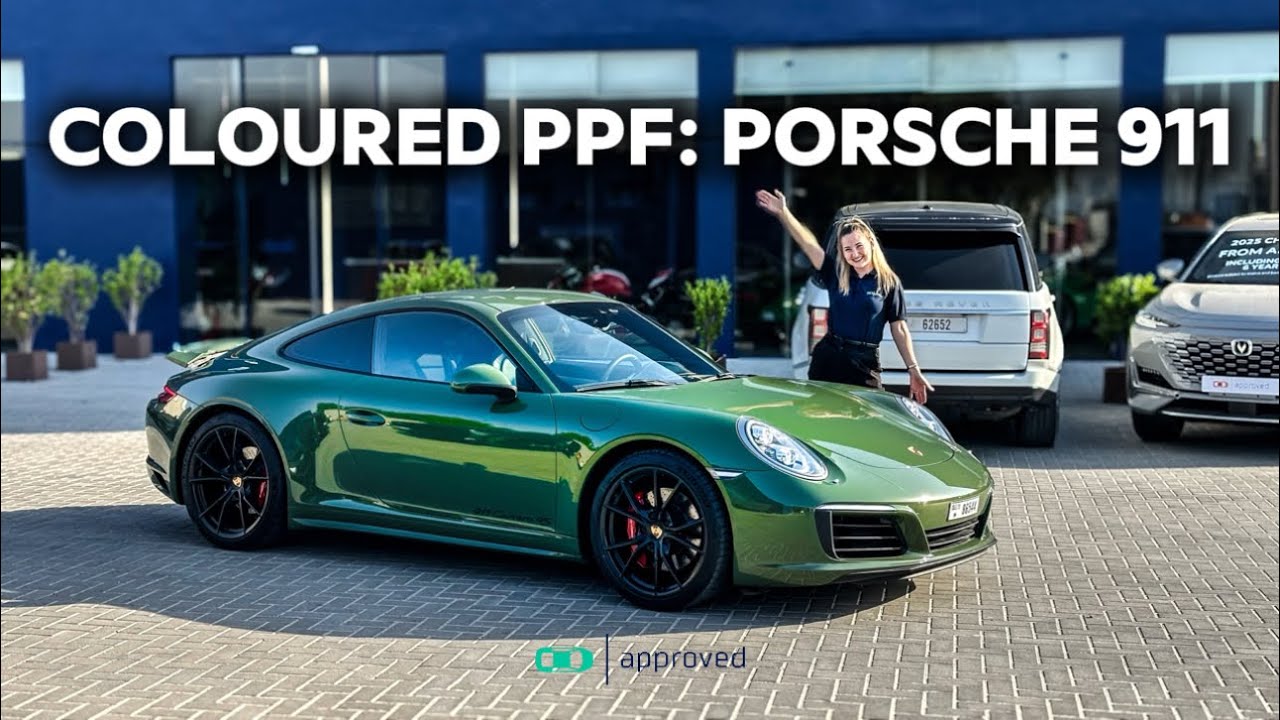 Porsche 911 Coloured PPF Transformation! | Approved Detailing