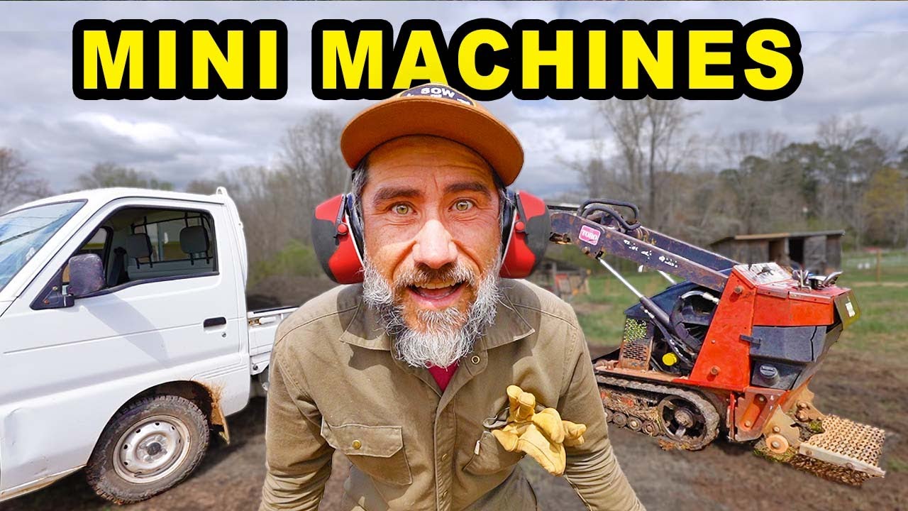 Moving Soil with Small FARM Machines to Grow FOOD