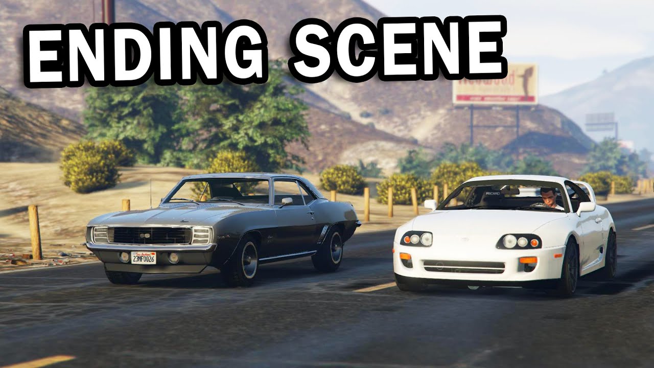 GTA V - Fast and Furious 7 Ending Scene [For Paul]
