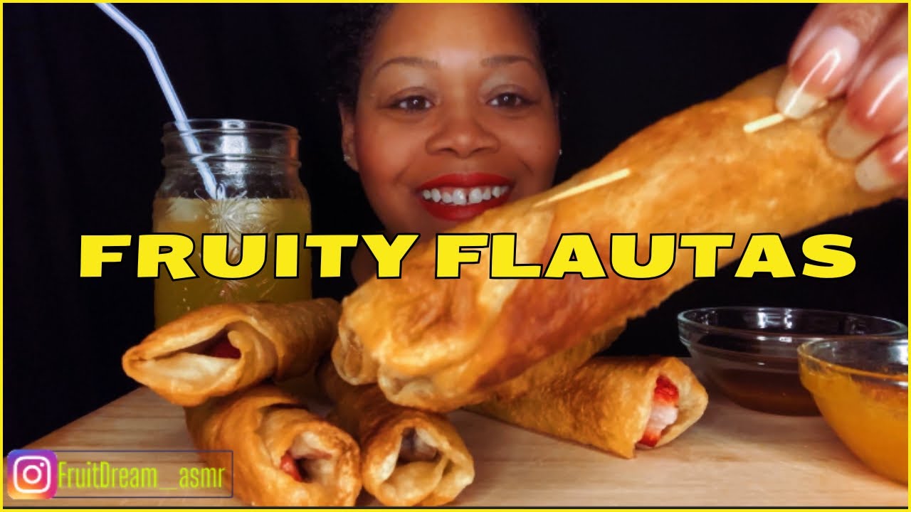 Fruity Flautas! | ASMR Fruit Mukbang Eating Show | Ep. 81