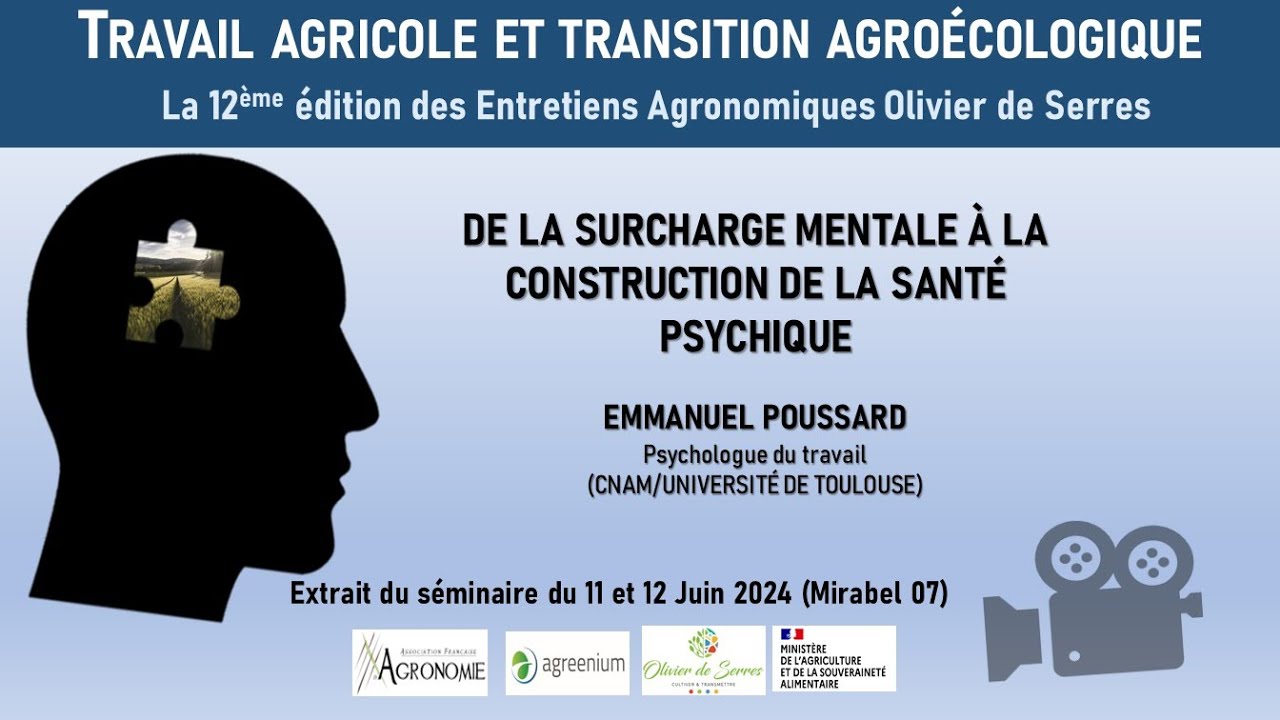 De la surcharge mentale à la construction de la santé psychique (Travail & TransitionAgroécologique)