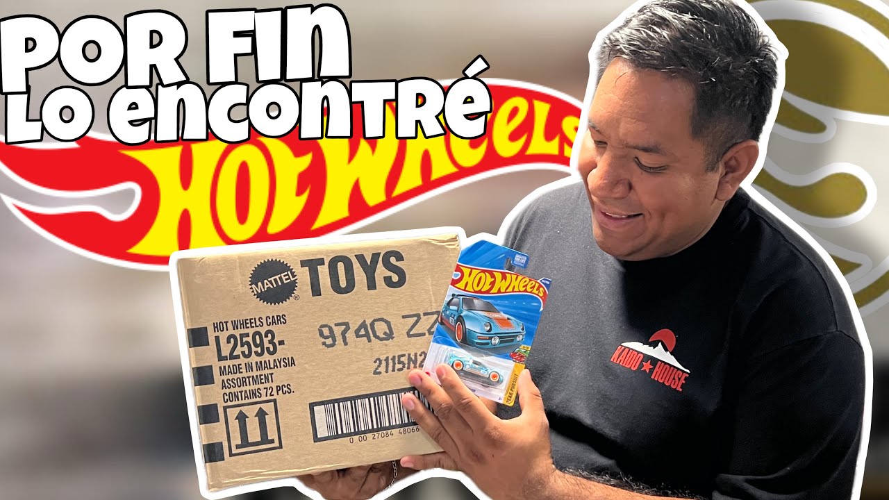 Todas estas cajas de HOT WHEELS abr&iacute; para encontrar el S&Uacute;PER TREASURE HUNT de la caja Q
