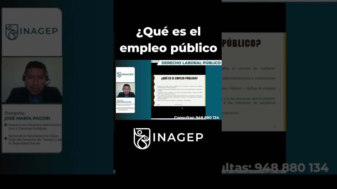 &iquest;Qu&eacute; es el empleo p&uacute;blico?