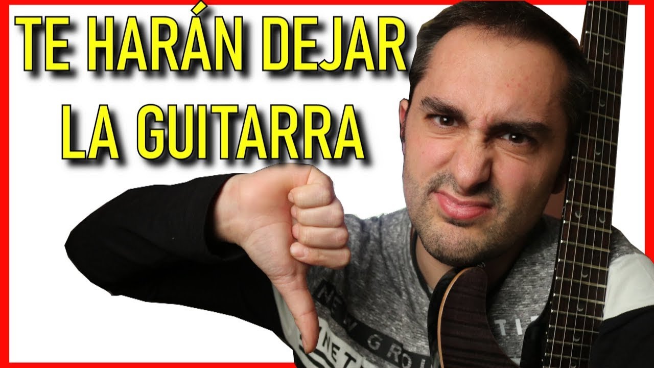 ⛔️ 5 ERRORES que TE IMPIDEN Ser Mejor GUITARRISTA ⛔️ Acabarás Frustrado...