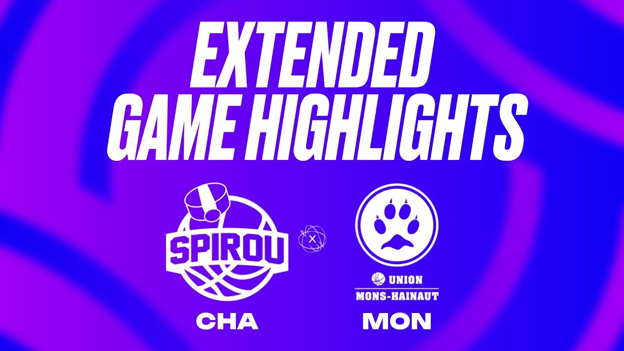 Spirou Basket vs. Union Mons-Hainaut Extended Game Highlights