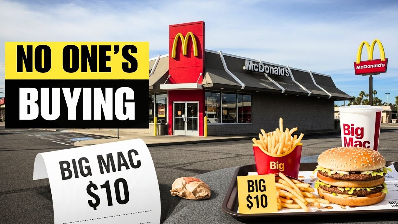 The Rise and Fall of McDonald’s: The $10 Big Mac Problem That’s Collapsing Fast Food’s King