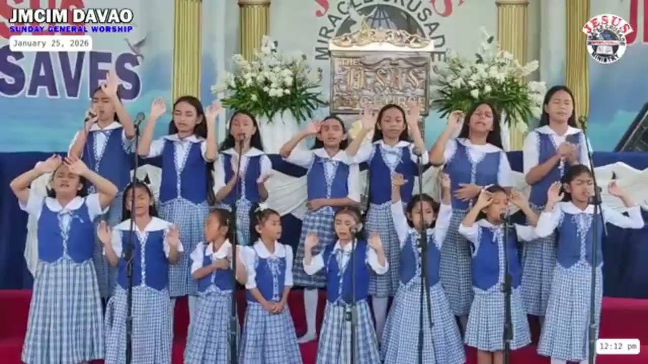 JMCIMDVO | The Love of GOD| Childrens Choir | January 25, 2026