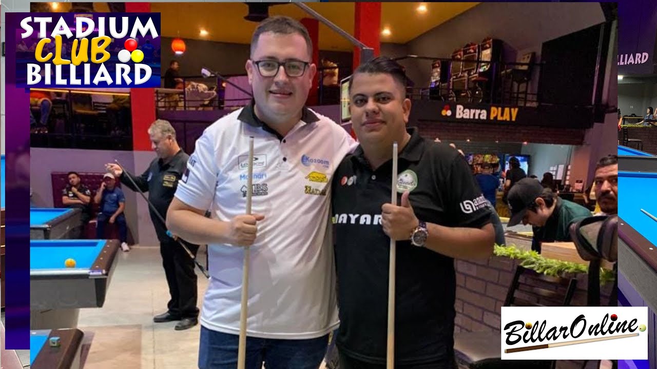 HISTORICA REMONTADA VER PARA CREER!!! Alex Santiago vs Alejandro Piza  Col  Stadium Club Billard