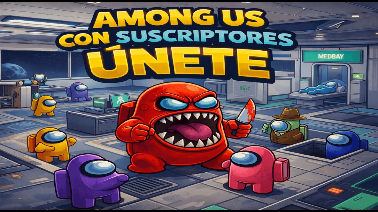 Unete a jugar Among us con Suscriptores - Among us