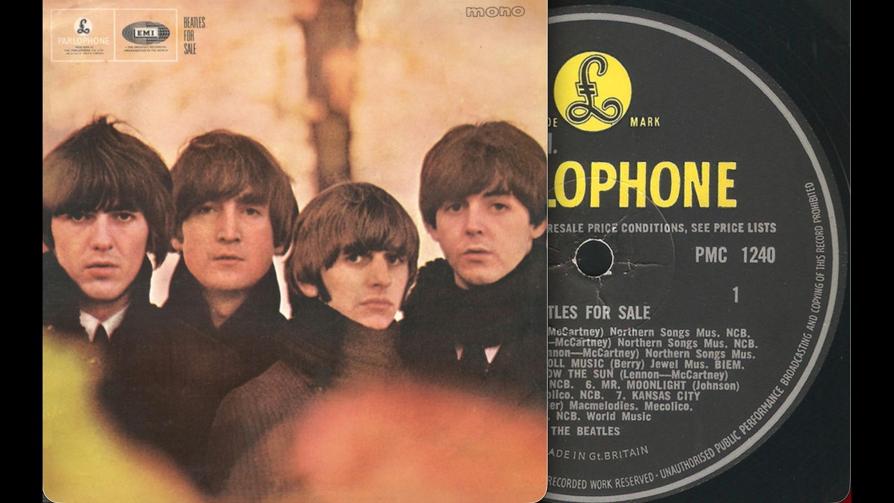 Beatles - 1st  UK press - Beatles For Sale  - Mono - side 2