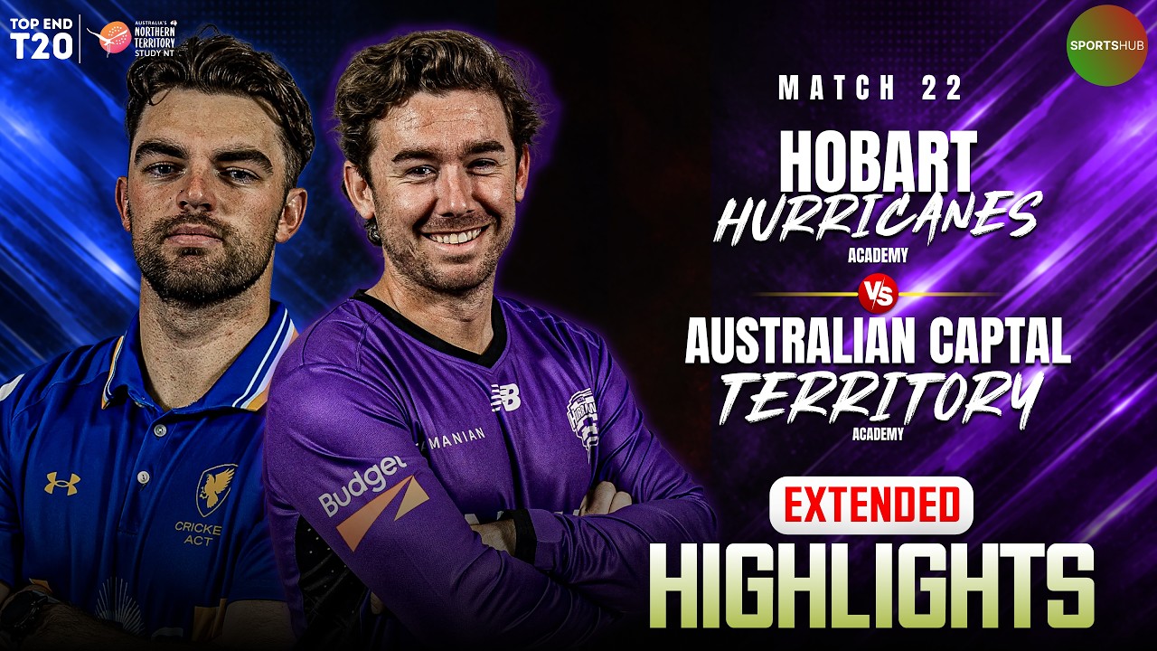 Full Match Highlights | Hurricanes vs ACT Comets | Top End T20 2026 | Match 22 | DXC | ZP1K