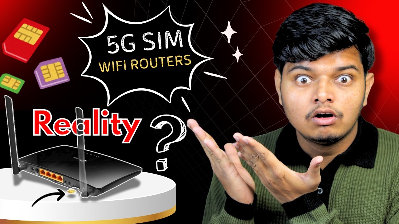 5G Sim Card Slot Wifi Router Reality ❌ | 5G WiFi Hotspot for All Sim