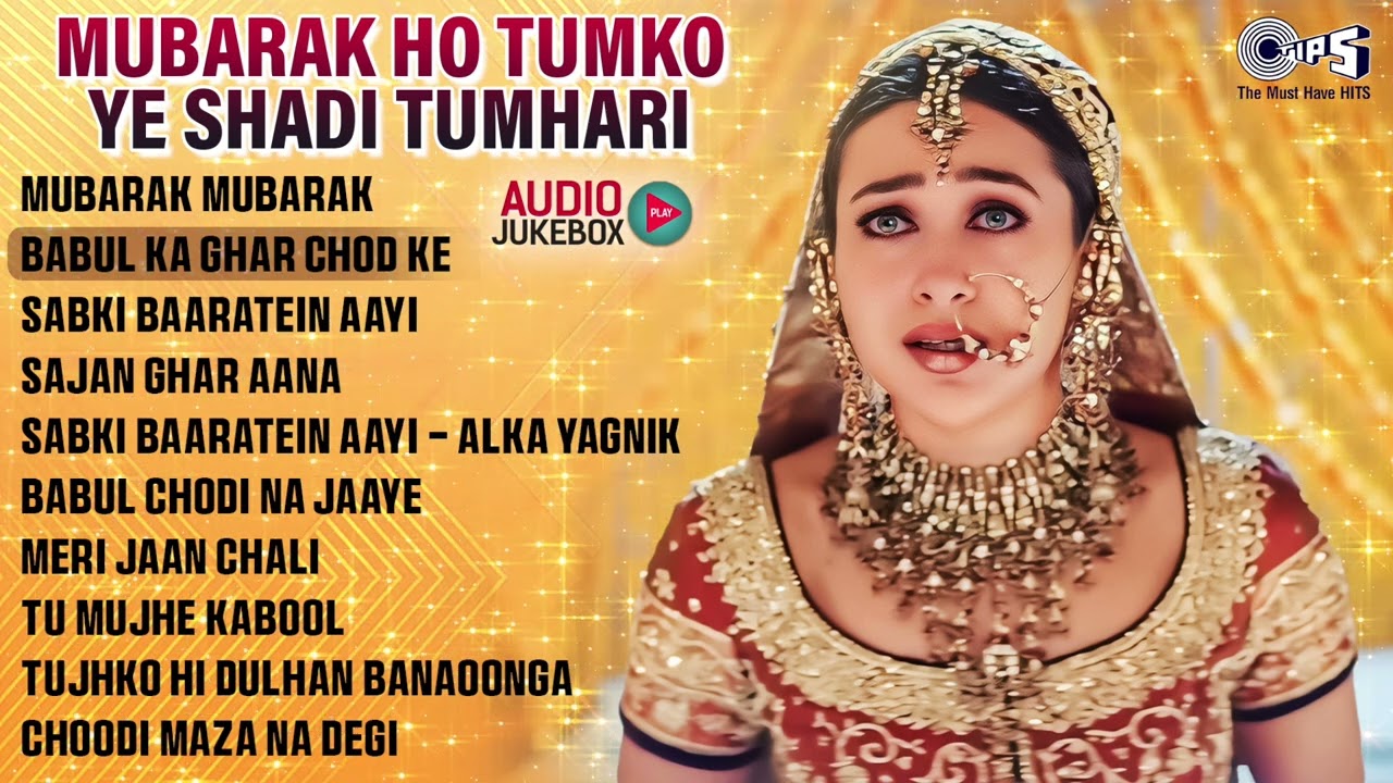 Bollywood Dhamakedar Wedding Hits | Non-Stop Shaadi Songs | Hindi Marriage & Sangeet Playlist