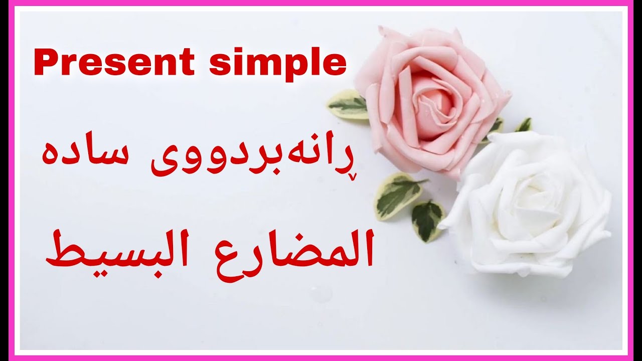 Present Simple  ڕانەبردووی سادە