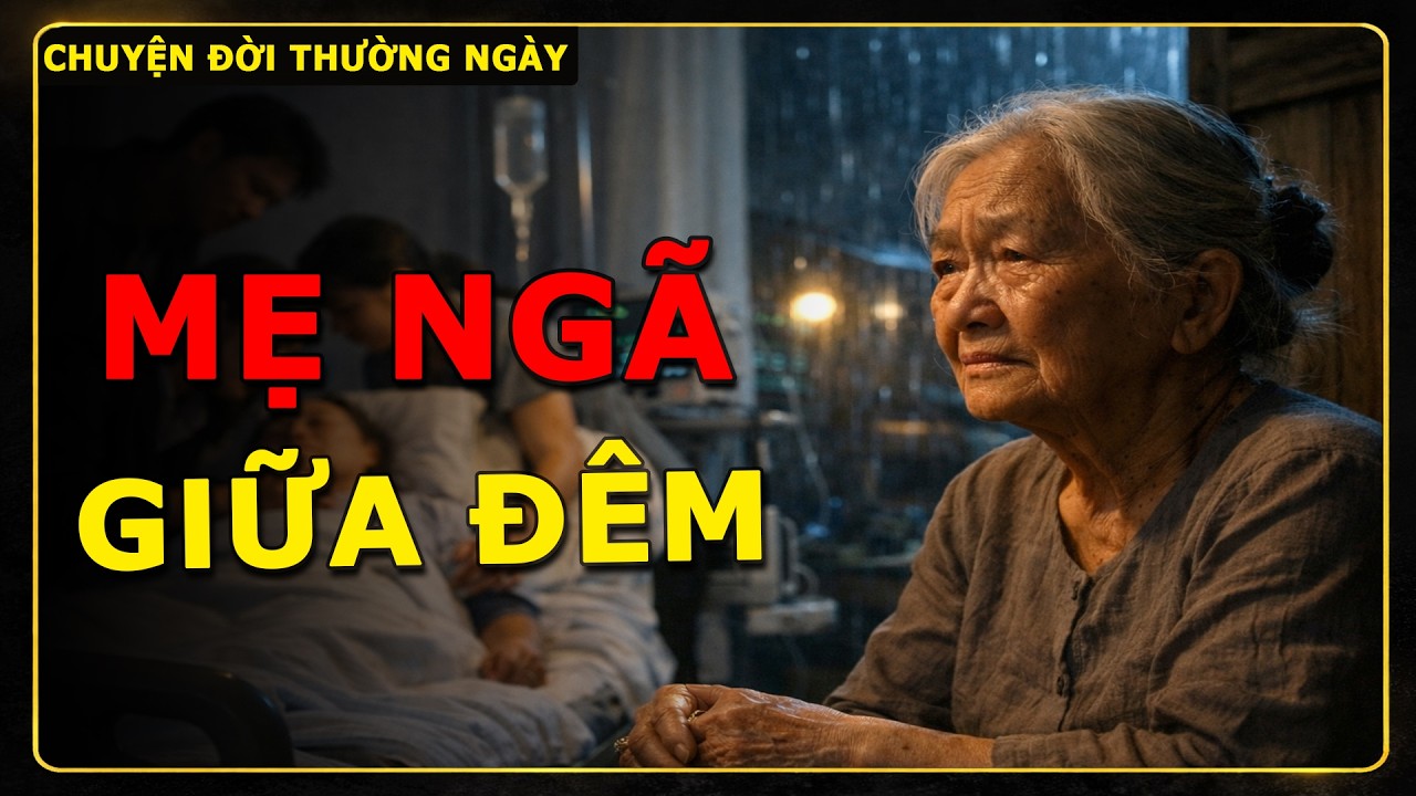Các Con Nghĩ Chỉ Cần Gửi Tiền Là Đủ, Nhưng Một Đêm Mưa Khiến Tất Cả Phải Tỉnh Ngộ