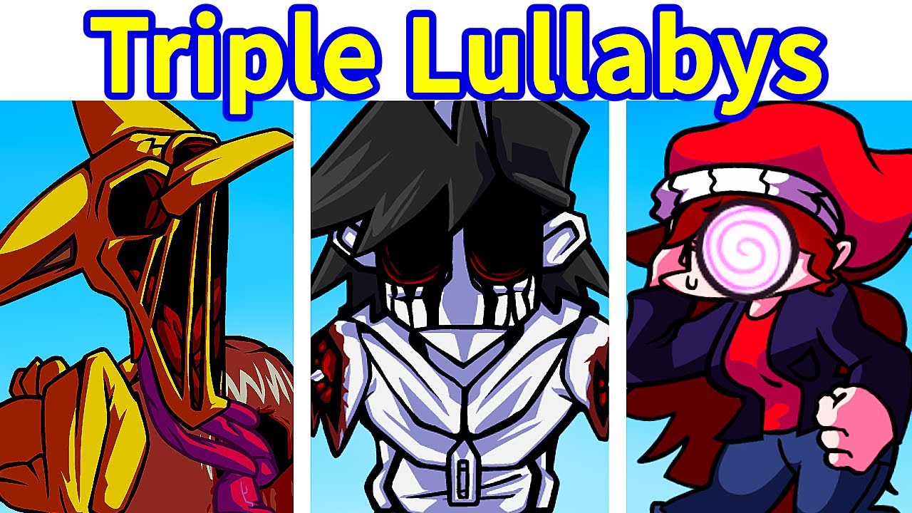 Friday Night Funkin': Triple Lullaby (Hypno's Lullaby Characters Sing Triple Trouble) [FNF Mod/HARD]