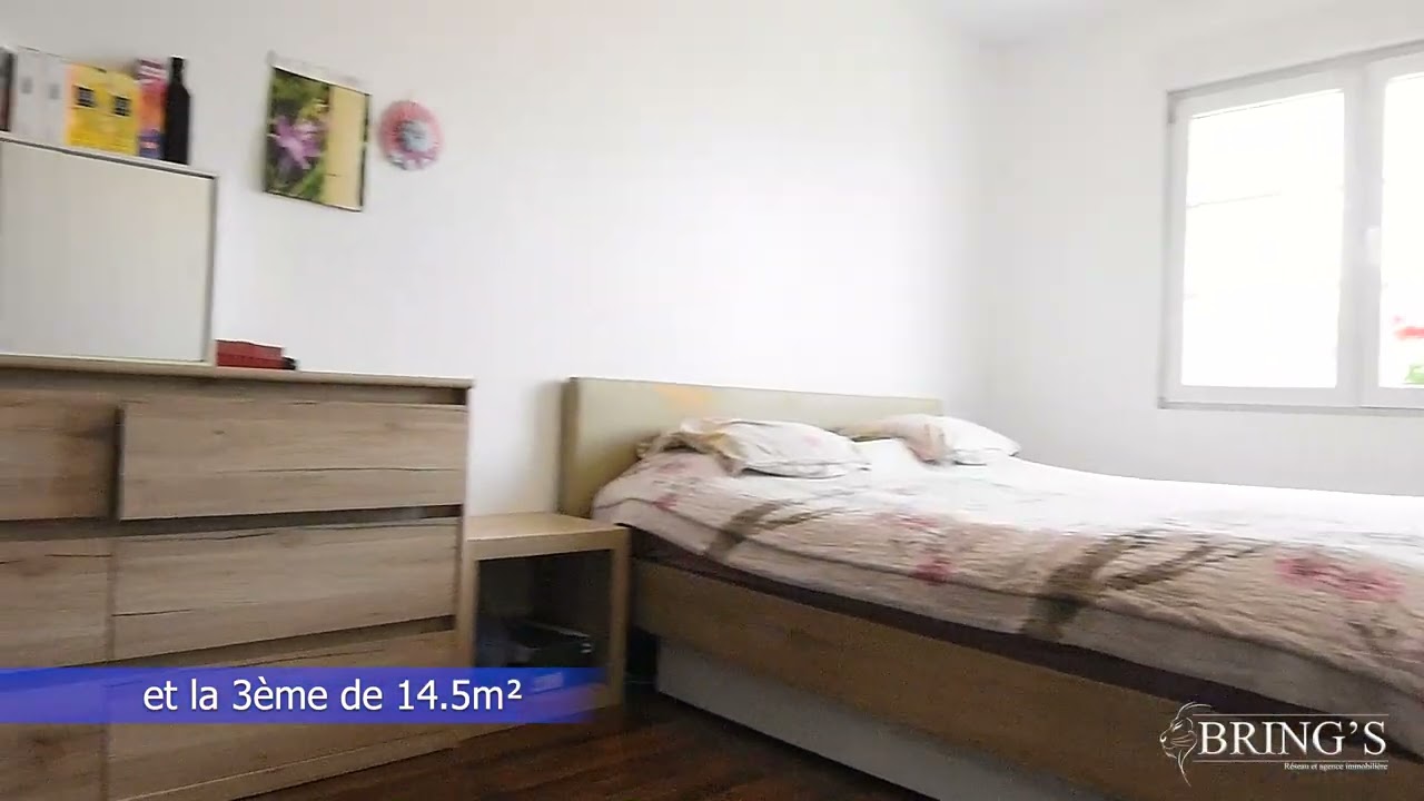 Bouzonville, maison familiale de 130m² avec garage de 130m².Bring's réseau et agence immobilière.