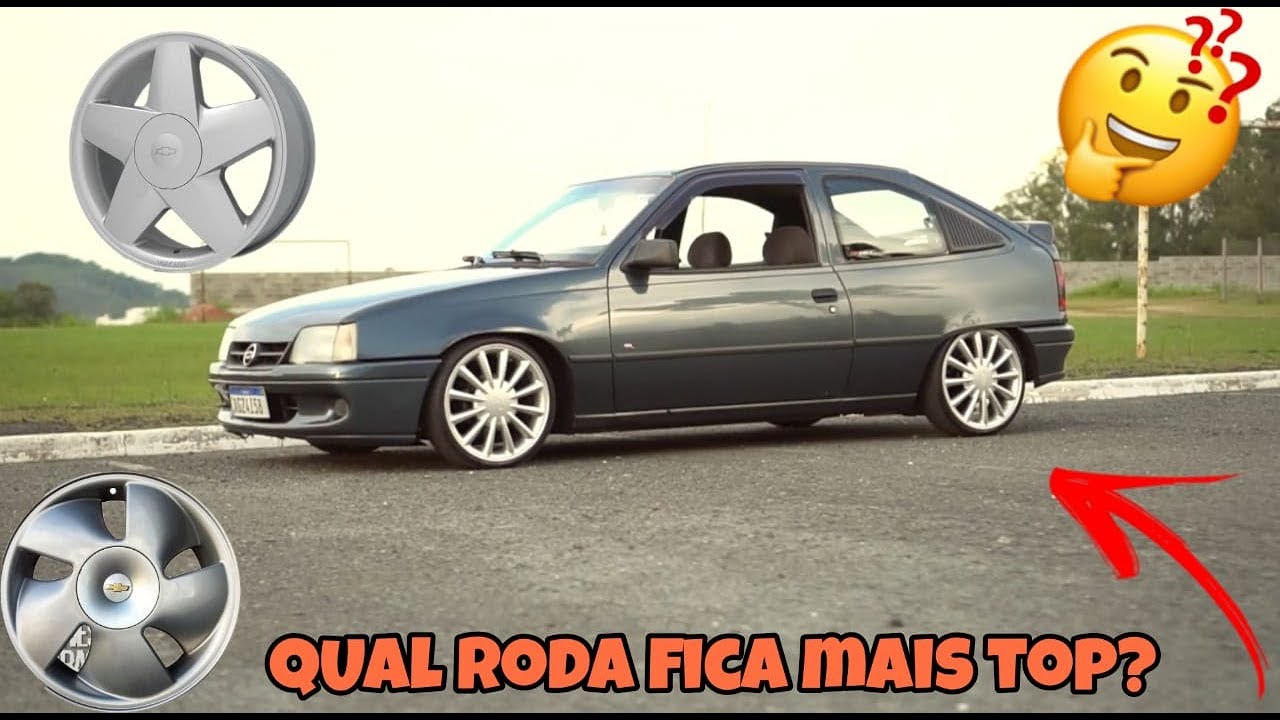 5 RODAS QUE FICAM MAIS TOP NO KADETT