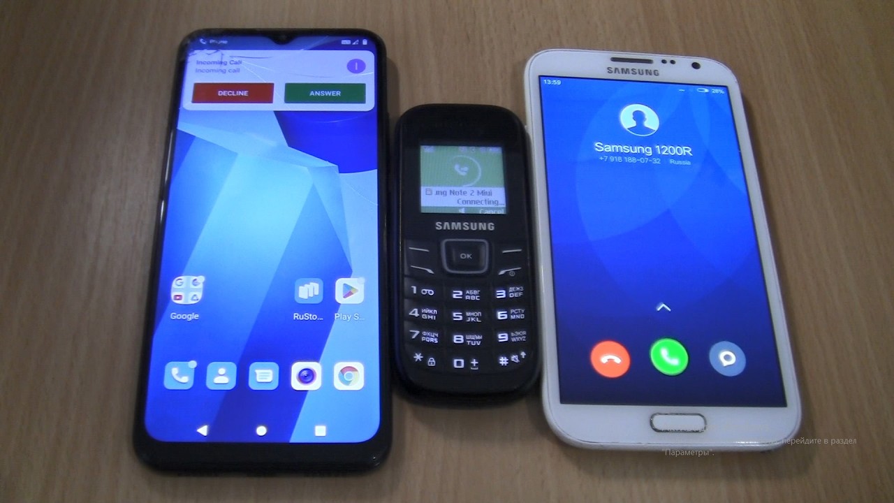 Incoming call & Outgoing call at the Same Time Coolpad +Samsung Note 2 Miui+Samsung 1200R